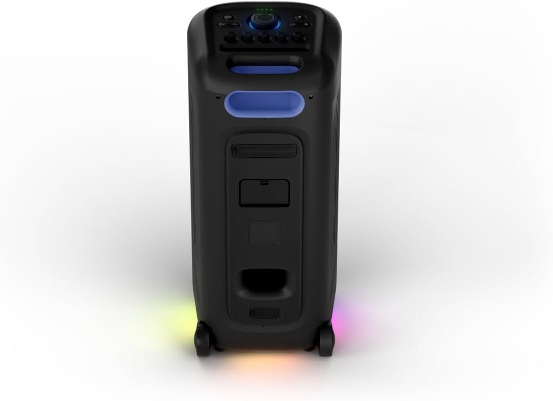 Philips TAX5000E Bluetooth-Party-Lautsprecher, 200 W Leistung, Bass+, Lichtshow, 14 Std. Akku, TWS,