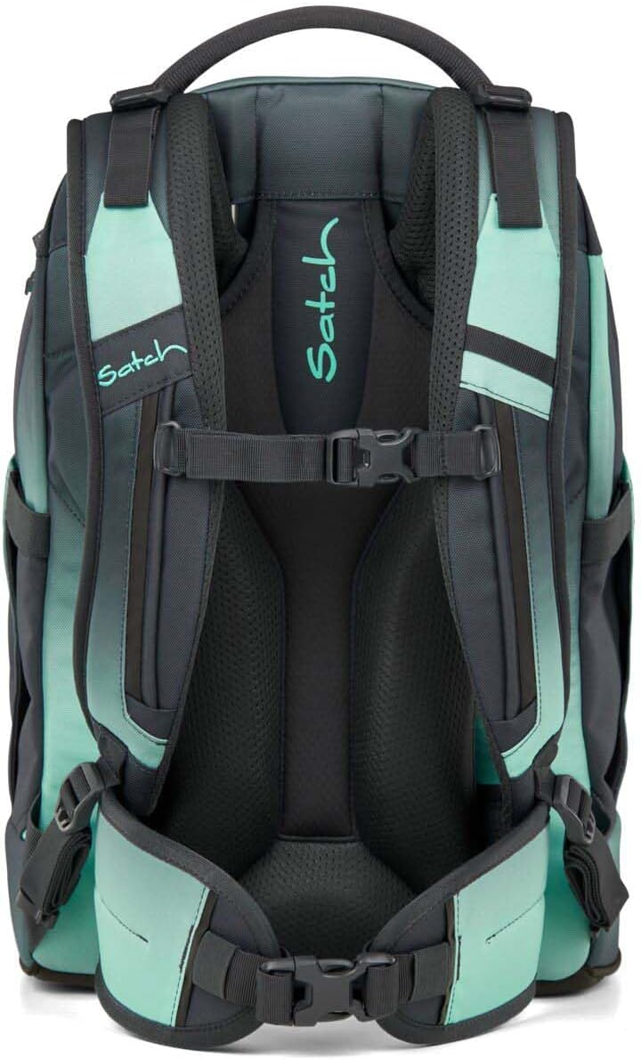 Satch Pack Schulrucksack Set 2tlg. inkl. Pencil Slider (Gradient Mint), Gradient Mint