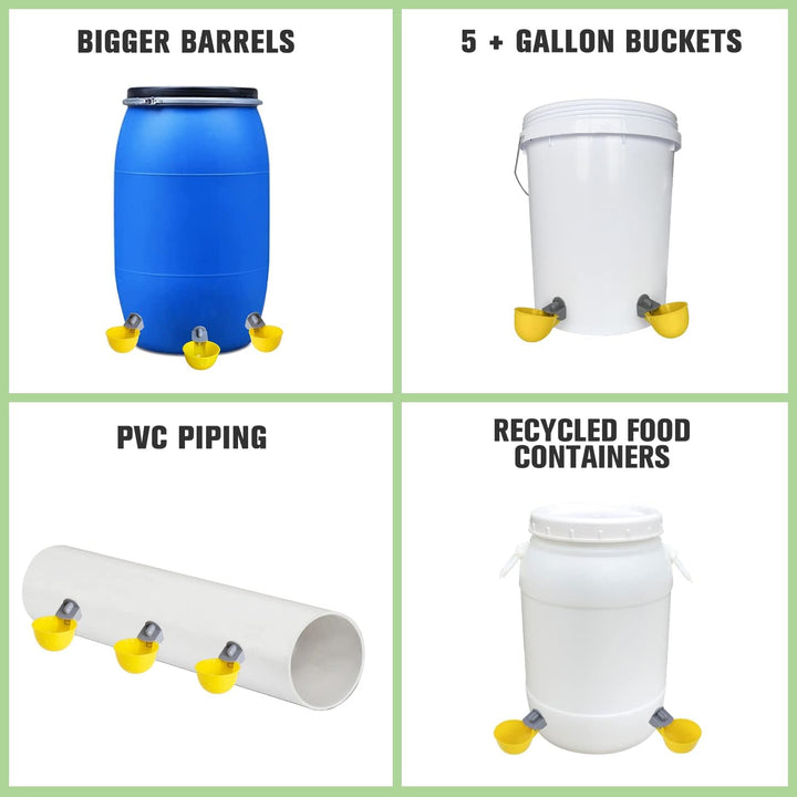 Hühnerwasserbecher, automatisches Befüllen von Geflügeltränken (6), 6