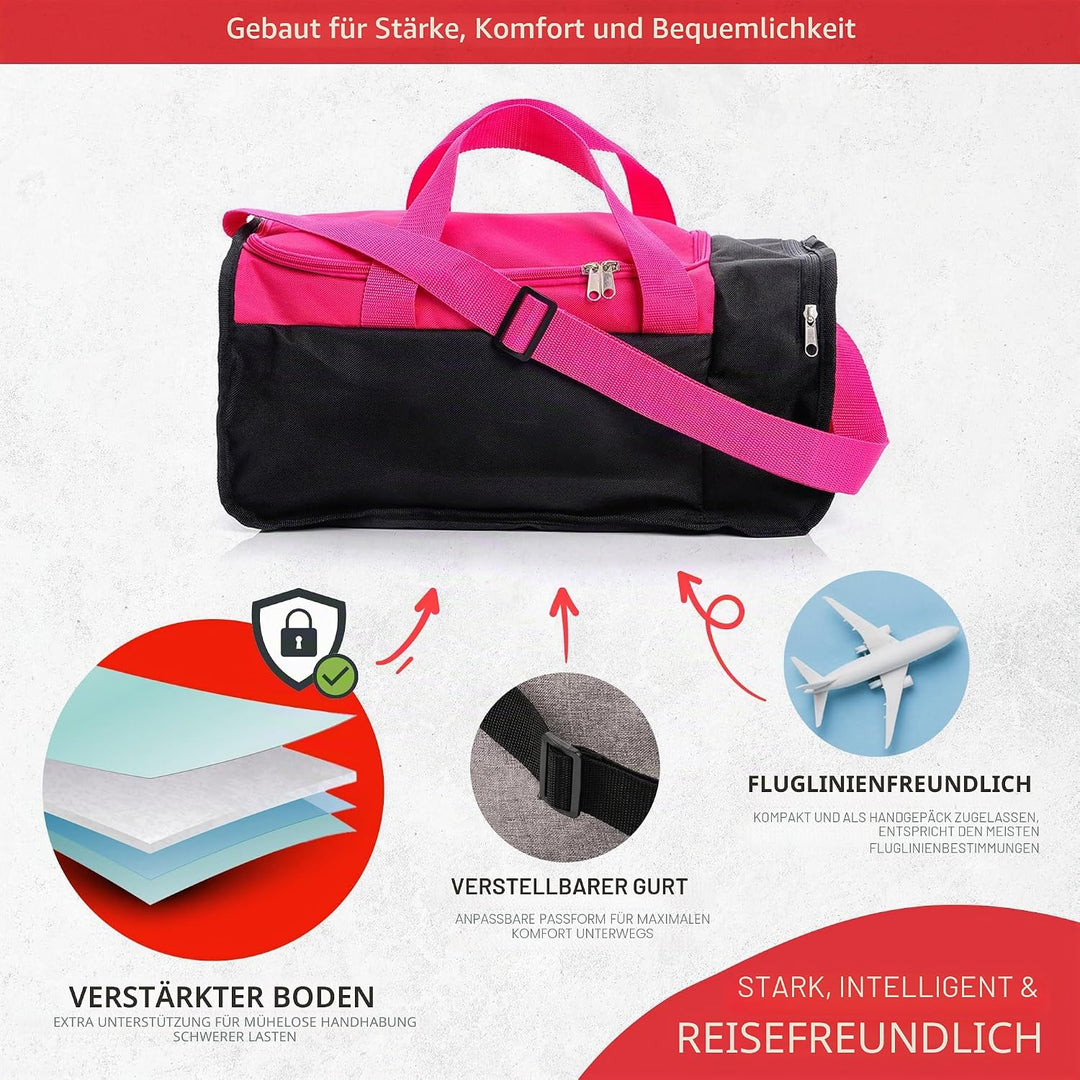 meteor 20 40 L Sporttasche - Kinder Badetasche Herren schwimmtasche Schultertaschen Reisetasche Urla