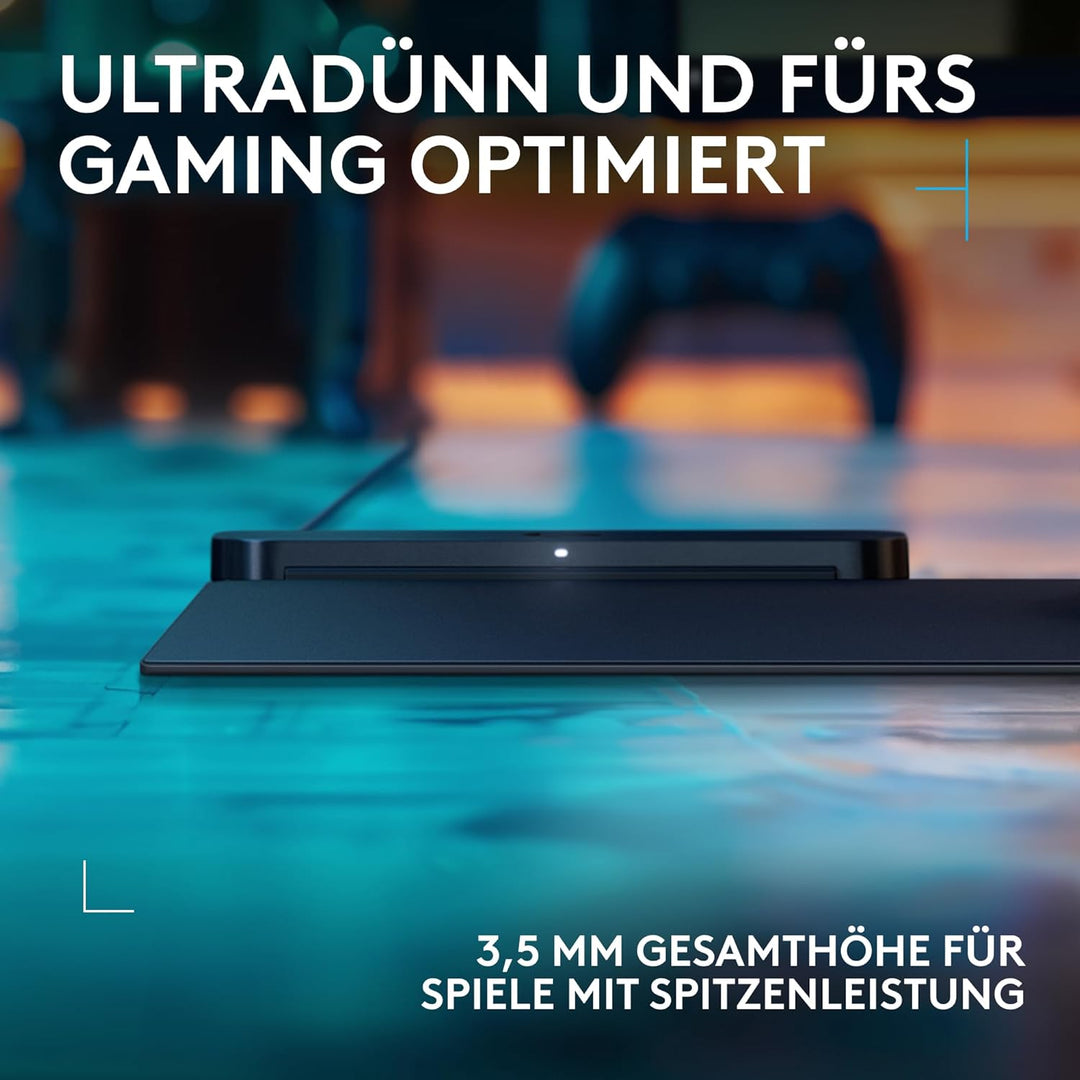 Logitech G POWERPLAY 2, Kabelloses Lade-Mauspad für kompatible Logitech G Gaming-Mäuse, 34,5 x 28,4