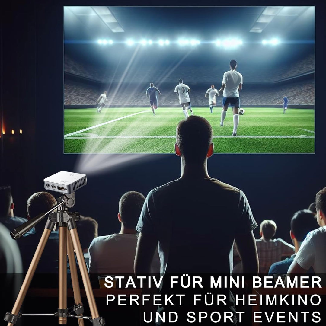 TronicXL Tripod 19P 105cm Stativ Ständer für Mini Video Beamer kompatibel mit Dell M110 M115 HD Anke