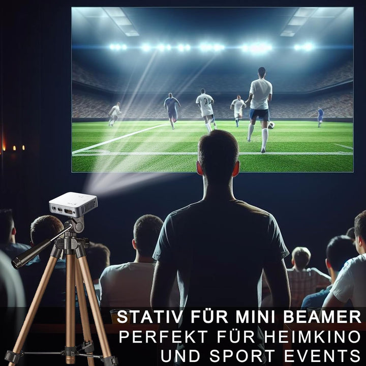 TronicXL Tripod 19P 105cm Stativ Ständer für Mini Video Beamer kompatibel mit Dell M110 M115 HD Anke