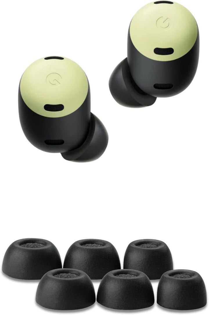 Comply Ohrstöpsel für Google Pixel Buds Pro, Medium, 3 Paar, Schwarz, Medium