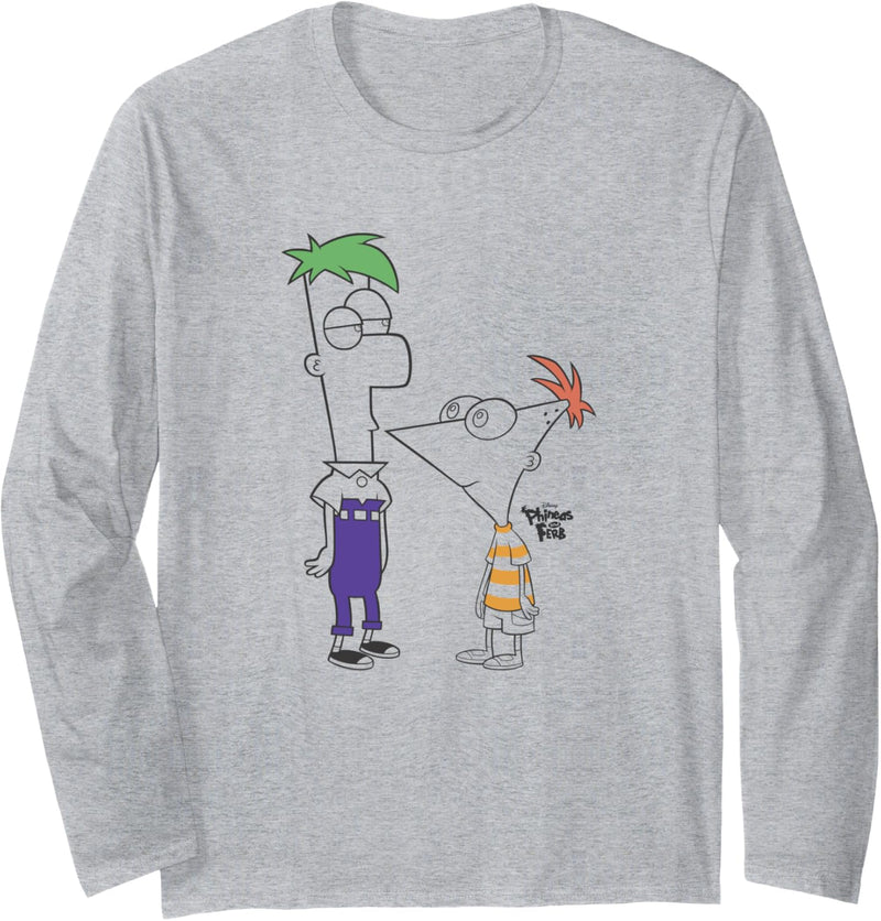 Disney Die Jungen des Sommers von Disney Phineas und Ferb Langarmshirt