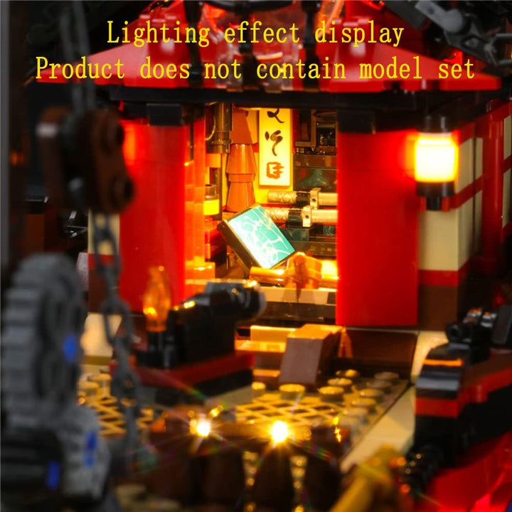 GEAMENT LED Licht-Set Kompatibel mit Lego Ninja-Flugsegler Spielset (Destiny's Bounty) - Beleuchtung