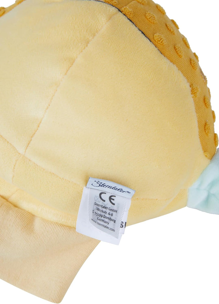 Sterntaler Handpuppe Kugelfisch aus weichem Flausch, Kinder- und Babyspielzeug, wattiert mit Polyest