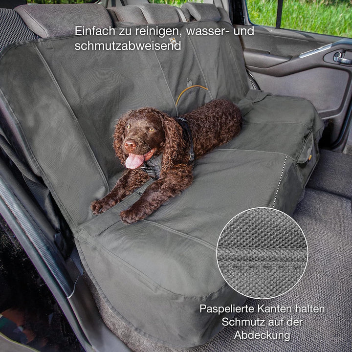 Kurgo Wander Rücksitz-Autoschondecke für Hunde, Wasser- und schmutzabweisend, Universelle Passform,