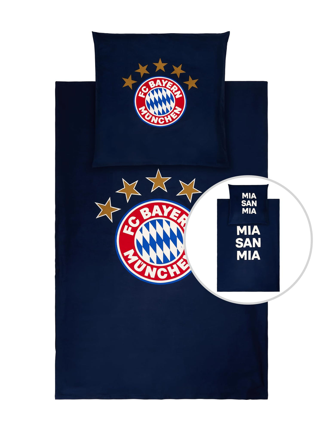 FC Bayern München Bettwäsche Glow in The Dark