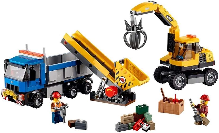 LEGO 60075 - City - Bagger und Transportwagen