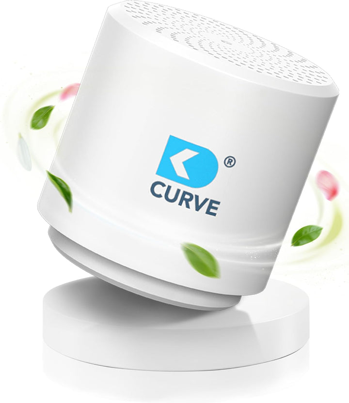 CURVE - Innovativer Luftreiniger mit Granulat - Entfernt 99% Keime und Gerüche - Für Auto, KFZ, LKW,