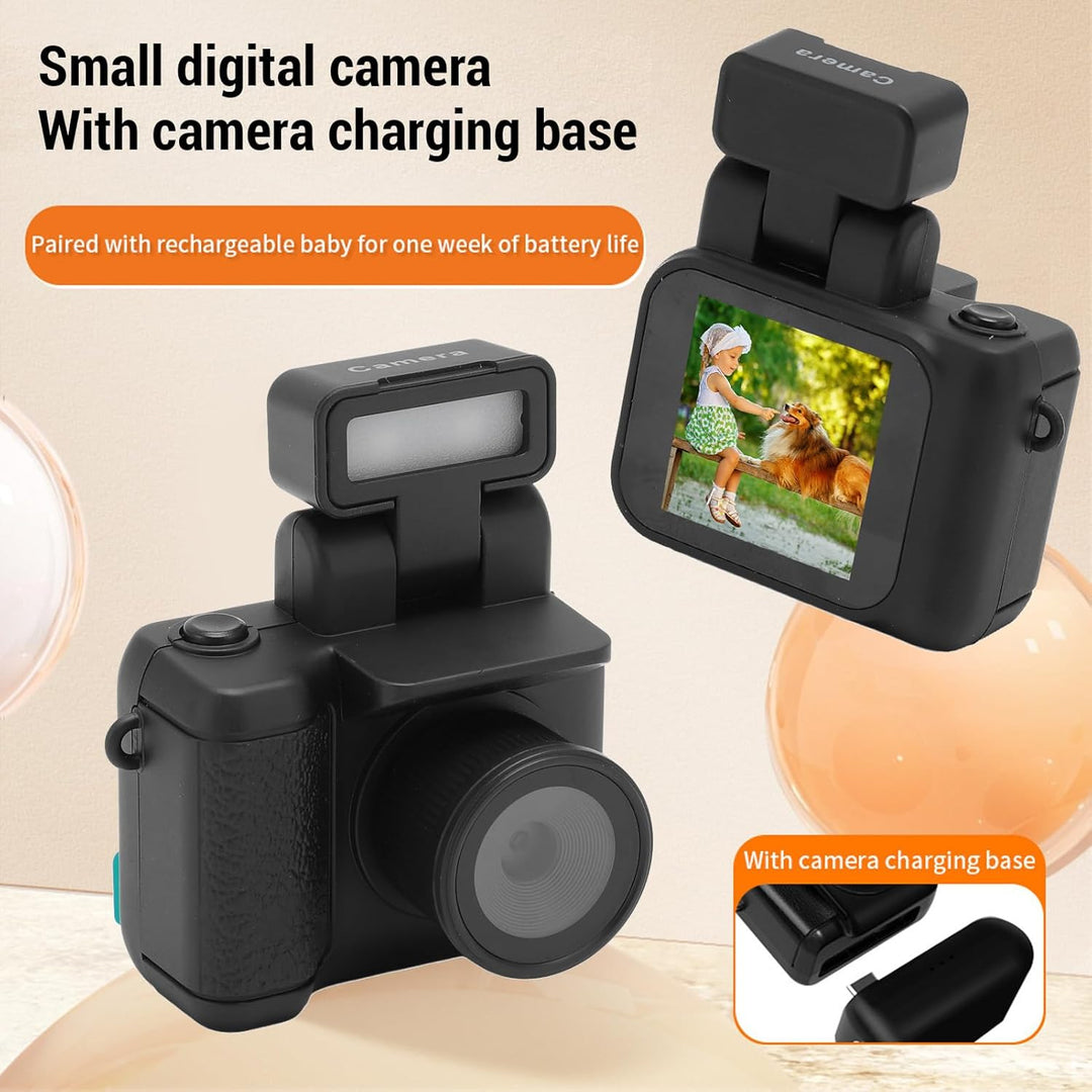Digitalkamera, HD 1080p Kids Camera, Auto -Loop - OTG Daumenkamera, Tragbare Wiederaufladbare Kleine