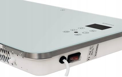 Termofol - Eine elektrische Heizung | Leistung: 2000 W | Steuerung der WI-FI-Anwendung | an der Wand
