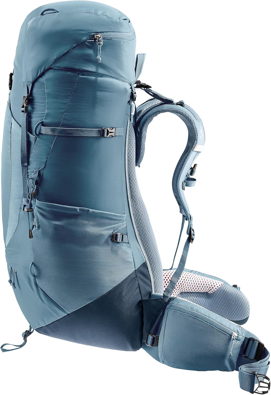 deuter Herren Aircontact Lite 50 + 10 Trekkingrucksack (1er Pack) 50+10 L Atlantic-ink, 50+10 L Atla