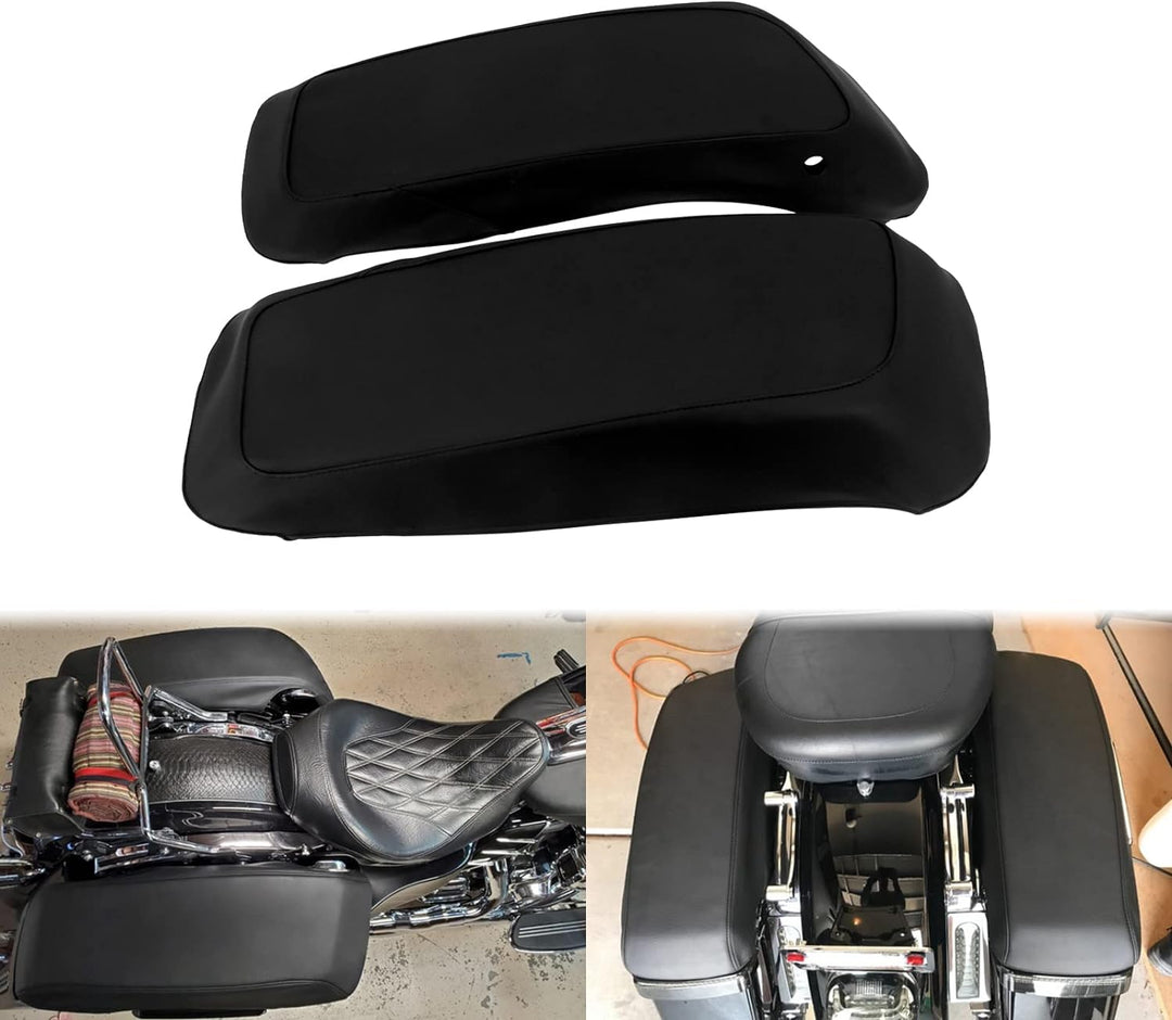 HCmotorku Motorrad Satteltasche Deckel Abdeckungen PU Leder Harley Touring Street Glide Road King Ro