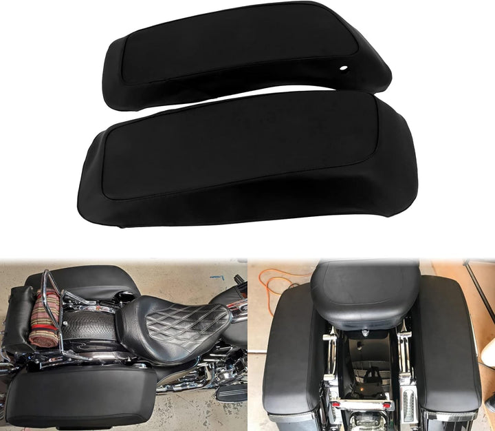 HCmotorku Motorrad Satteltasche Deckel Abdeckungen PU Leder Harley Touring Street Glide Road King Ro