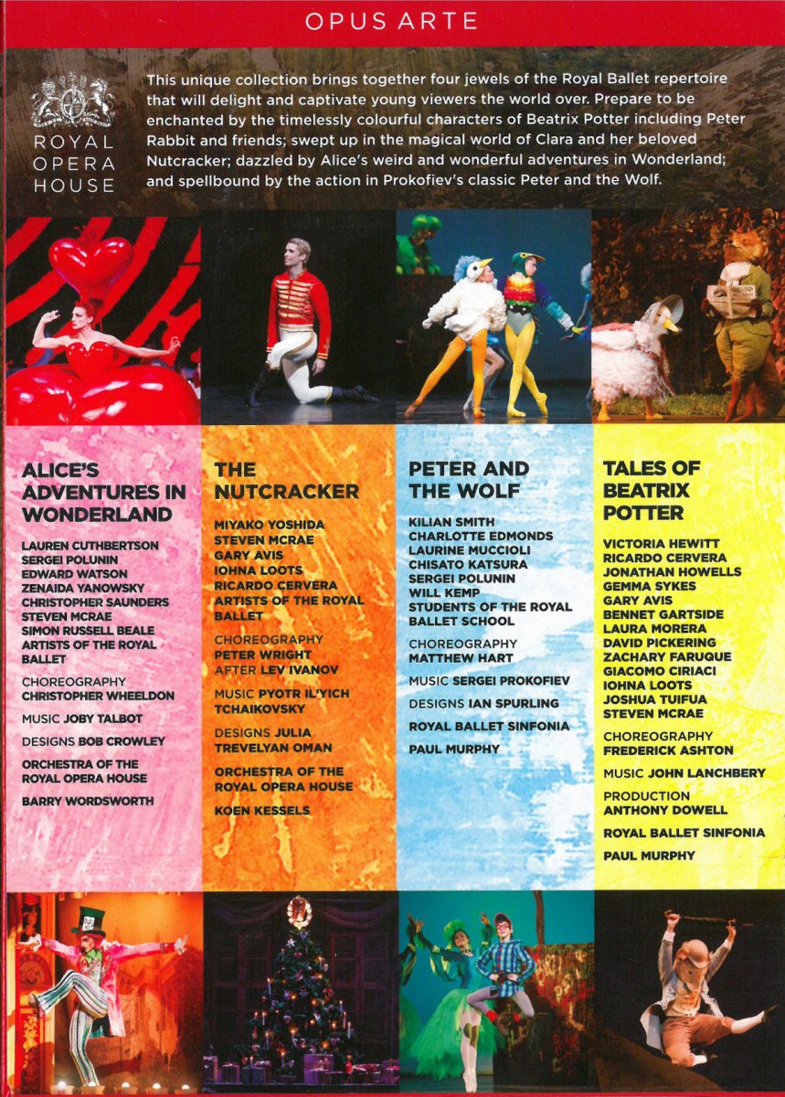 Ballette für Kinder, DVD