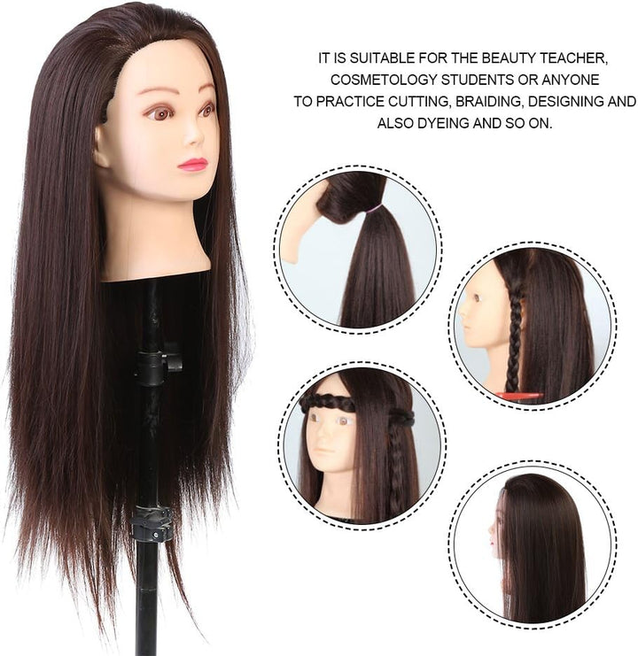 maniqui para corte de cabello, Make-up Schaufensterpuppenkopf Friseurausbildung Haarverlängerungen i