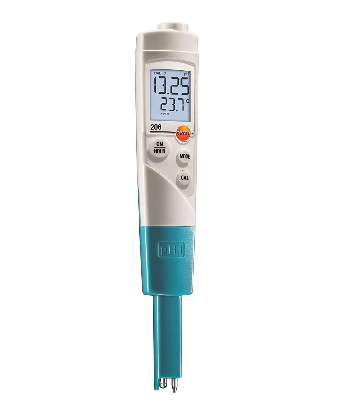 testo - 206-pH1 Starter-Set - 0563 2065 - pH-/Temperatur-Messgerät zur genauen Messung des pH-Werts