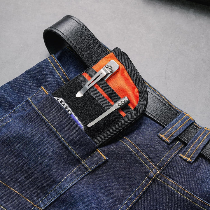 VIPERADE VE22 EDC Pouch Klein EDC Werkzeugtasche mit 4 Taschen und 5 elastischen Fächern Klein EDC O