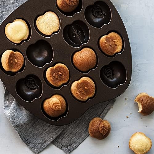 Nordic Ware 3D-Muffinform "Apfelscheiben" für kreative Backideen