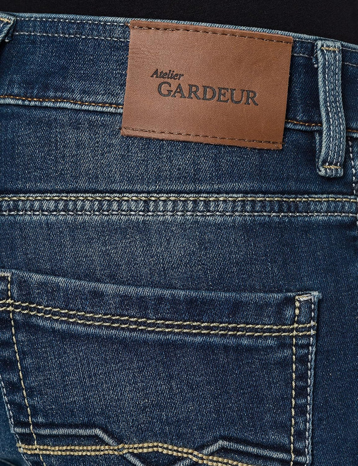 Atelier GARDEUR - Herren 5-Pocket Jeans Superflex, BATU-2 (71001) 50W / 30L Marine 68, 50W / 30L Mar