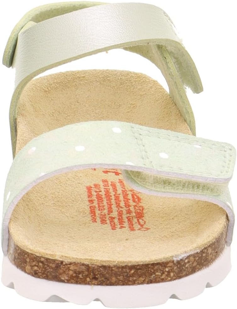 Superfit Mädchen FUSSBETTPANTOFFEL Pantoffeln 25 EU Grün 7500, 25 EU Grün 7500