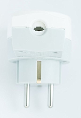 Legrand, Schutzkontakt-Stecker mit Steckdose (16A/230V), mit Kabelanschluss bis 3x1.5 mm², 050462, P