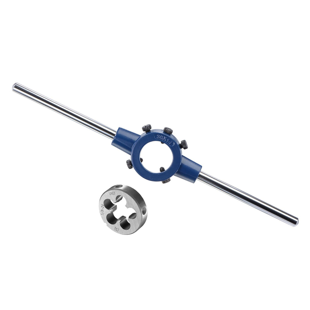 Matrizenbestand Handgriff Set 5/8-24 UNEF Gewinde Matrize und Passt 26mm-38mm AD / M12-M16 Matrize S
