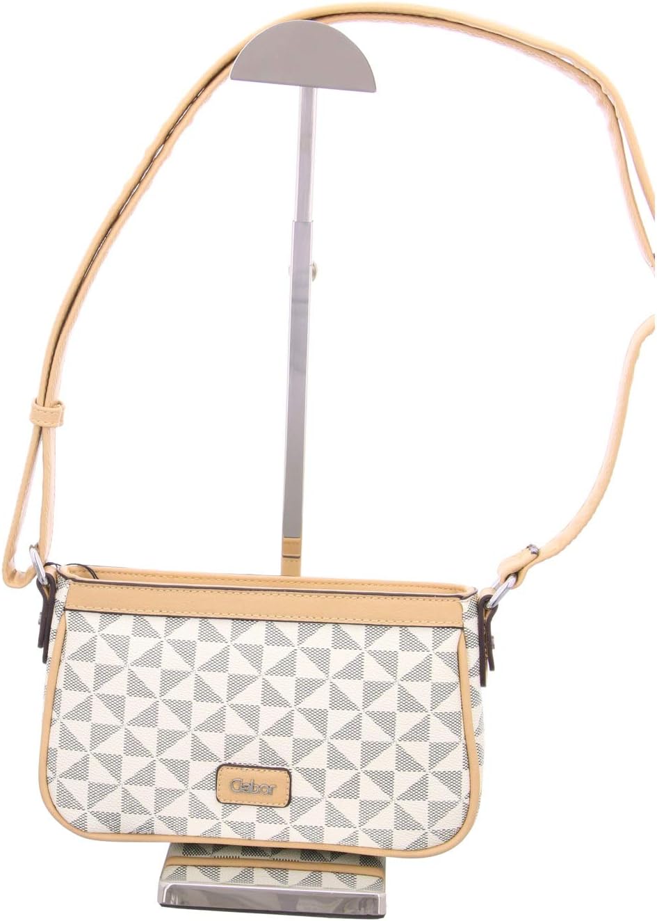 camel active Damen Barina Umhängetasche Mixed White, Mixed White