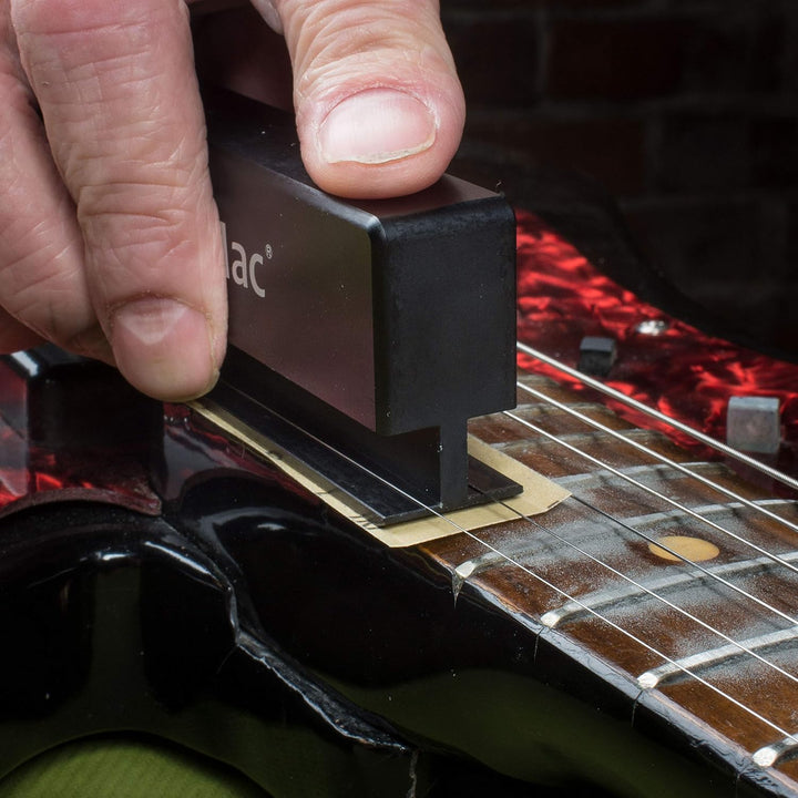 StewMac Griffstange Untersaiten-Nivellierer, 45,7 cm Länge – Vollhals-Bund-Nivellierwerkzeug – Die o