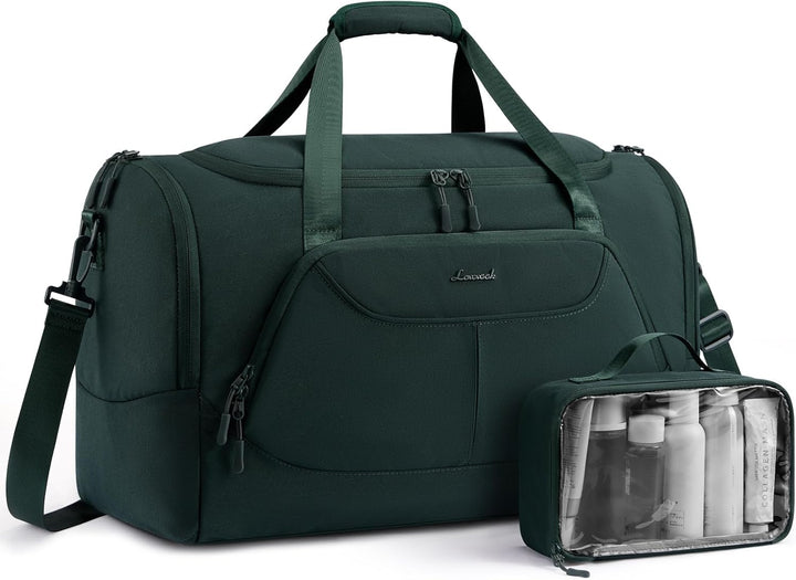 LOVEVOOK Sporttasche Damen 30L Reisetasche mit Schuhfach & Nassfach, Klein Gym Bag Schwimmtasche Sau