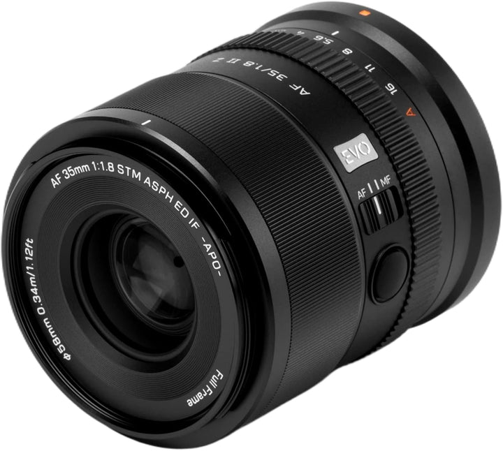 VILTROX APO 35mm F1.8 Z, AF 35mm f/1.8 II EVO Z Objektiv für Nikon, Vollformatobjektiv mit grosser B