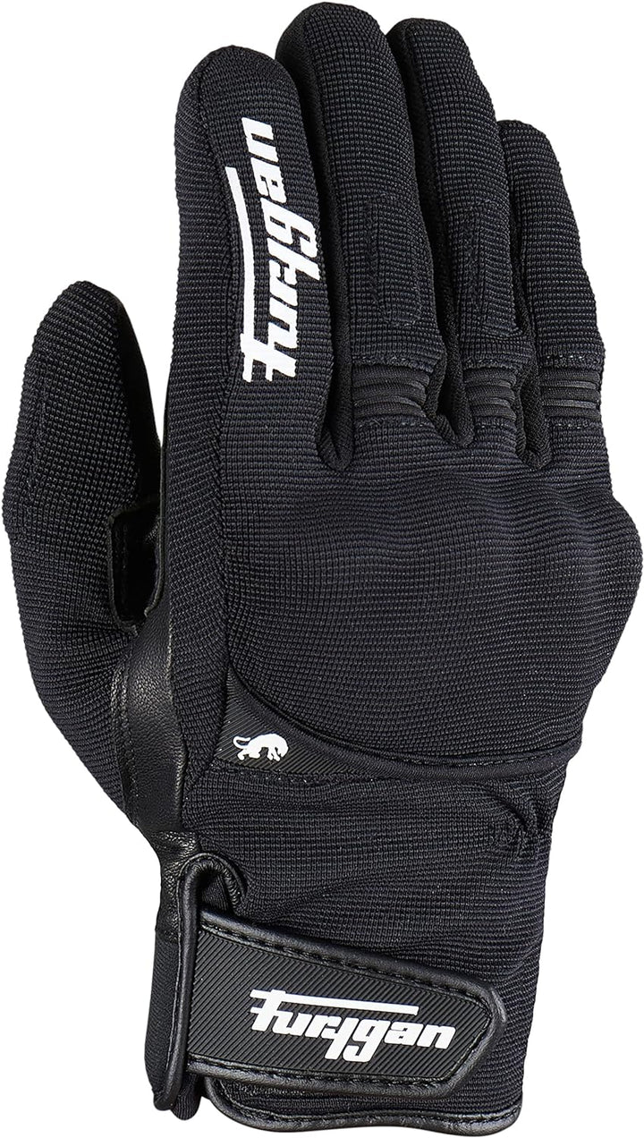 Furygan JET AS D3O - Motorradhandschuhe Herren - Ziegenleder - Touchscreen – Wasserdicht - Atmungsak