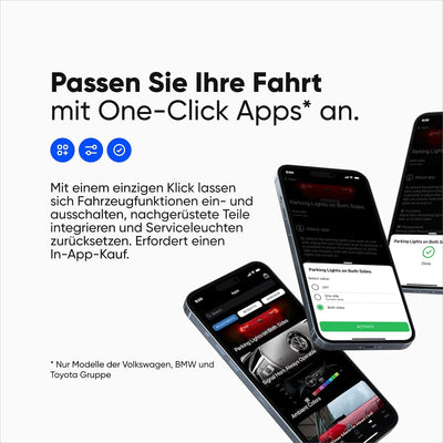 OBDeleven Pro Edition: Professionelles OBD2-Diagnose-Scan-Werkzeug der nächsten Generation zum Fehle