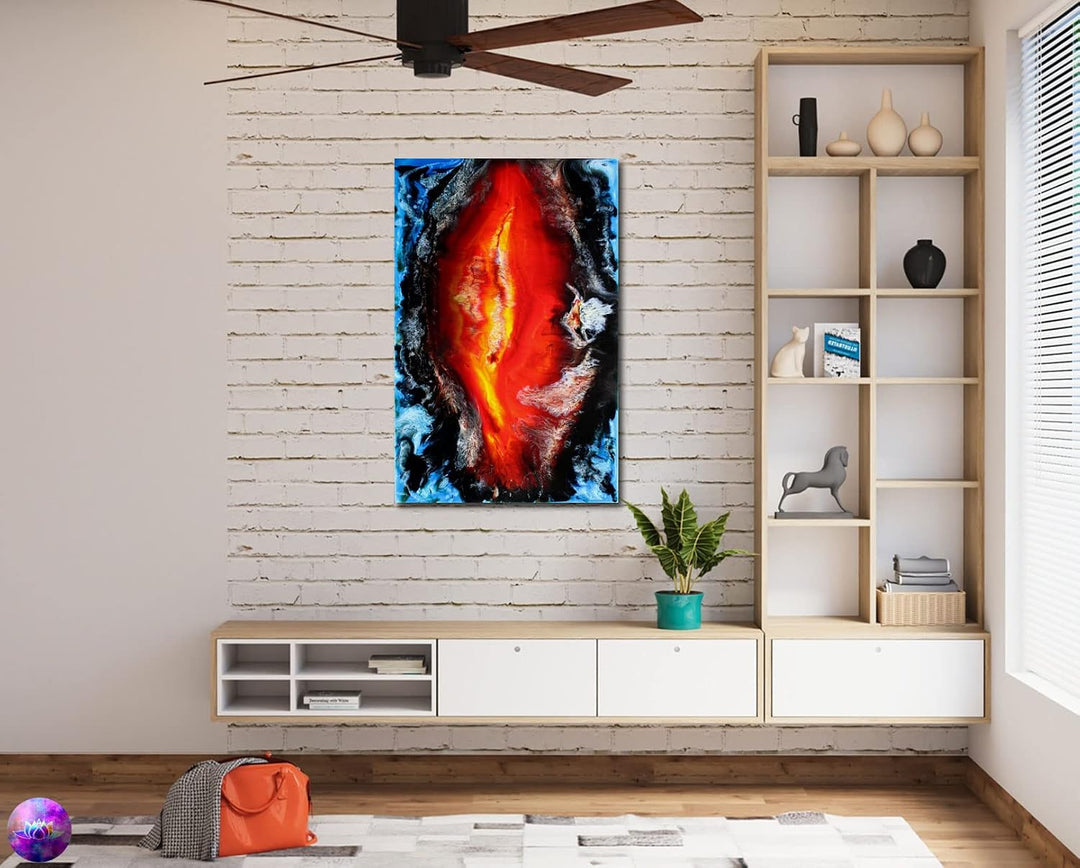 Gemälde Abstrakte Malerei Original - moderne hochglanz Wandbilder XXL - Resin Art Kunst Bild Harz Un