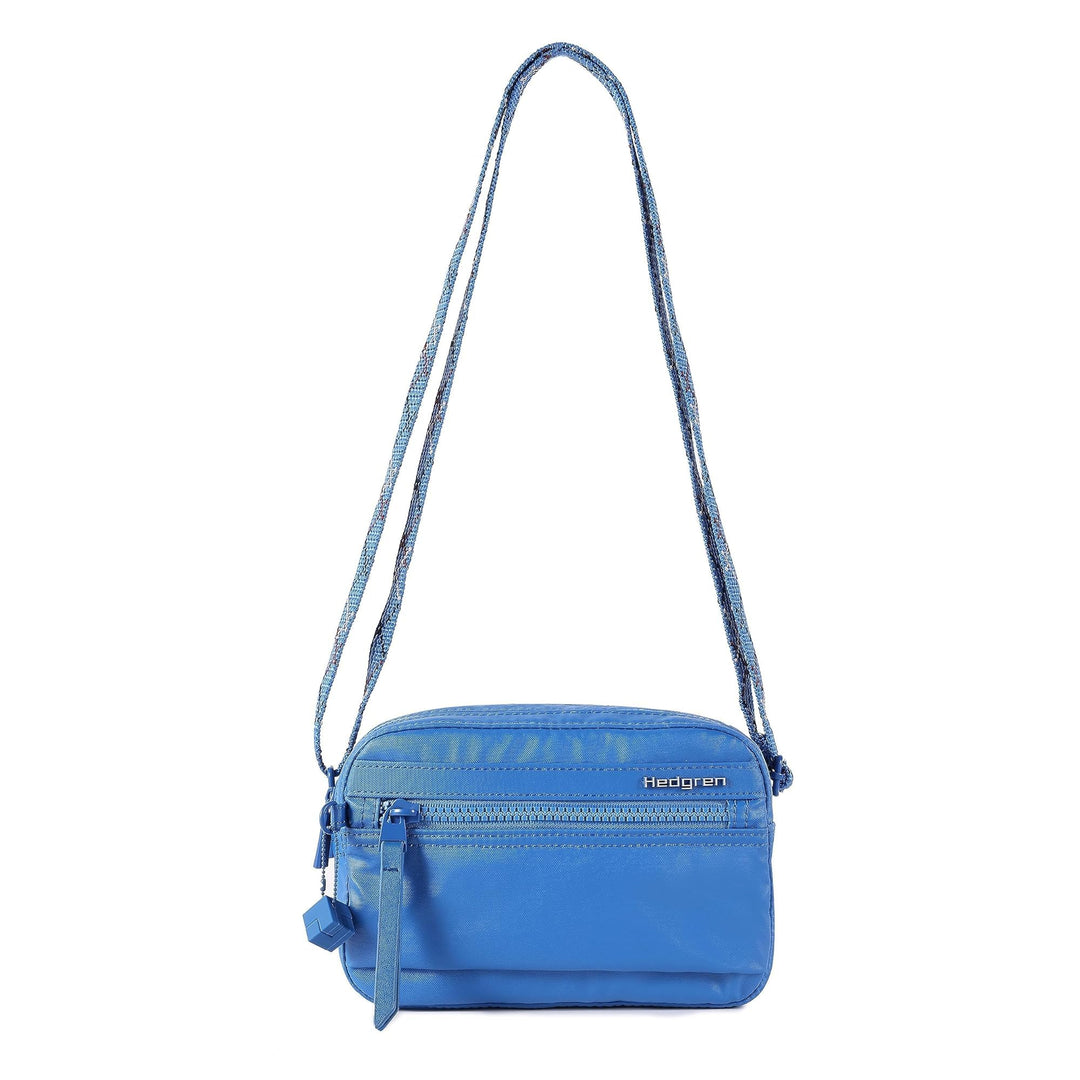 Hedgren Unisex Maia Umhängetasche S Blau (Creased Strong Blue), S Blau (Creased Strong Blue)