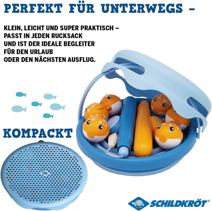 Schildkröt Fishing Game – Magnetisches Angelspiel für Kinder – fördert Feinmotorik & Koordination –