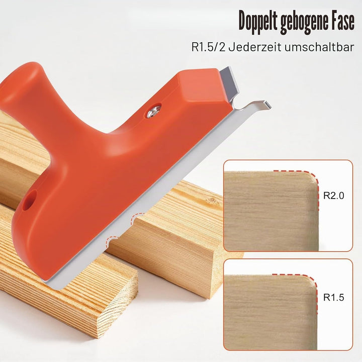 Qivine Kantenschneider Umleimer, Manueller Kantenhobel Holz für die Holzbearbeitung, Robust Trockenb