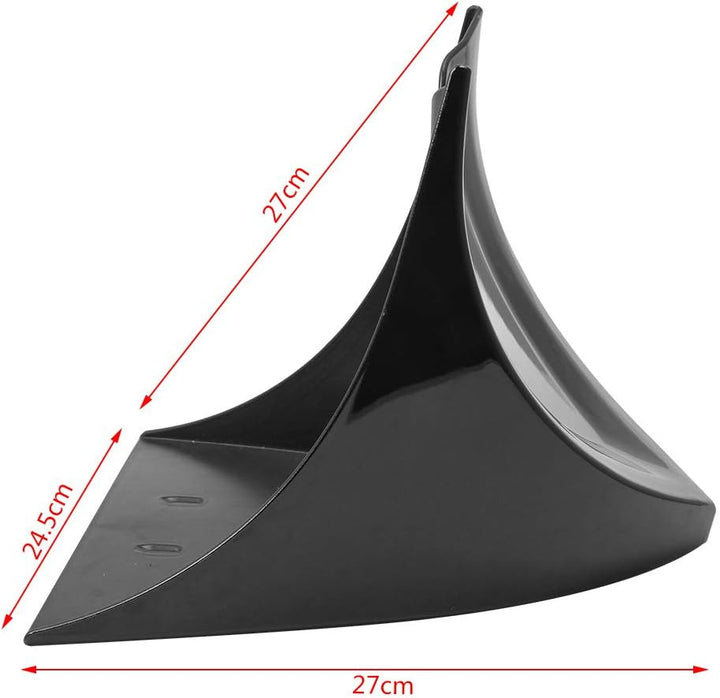 Bugspoiler für Chopper/Custombike Motorspoiler CP9 schwarz CB5943