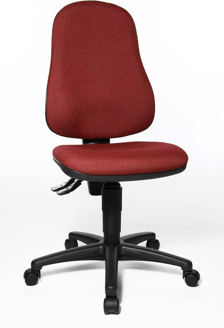 Topstar Bürostuhl Point 60 bordeaux-rot, Bordeaux-rot