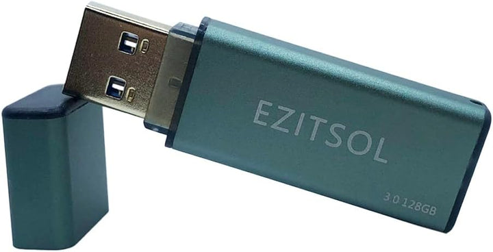 USB-Flash-Laufwerk mit physischem Schalter, Schreibblocker-Schutz, 128 GB exFat USB 3.0, High-Speed