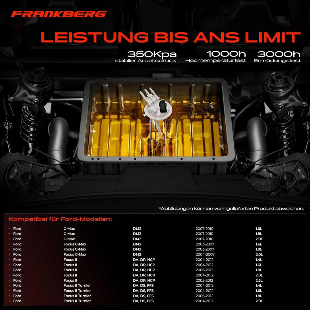 Kraftstoffpumpe Benzin für C-Max DM2 Focus C-Max Focus II DA, DP, HCP Focus II Stufenheck DB, DH, FC
