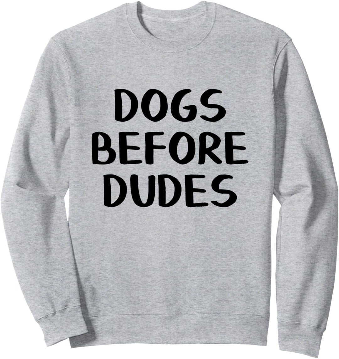 Hunde vor Dudes Sweatshirt