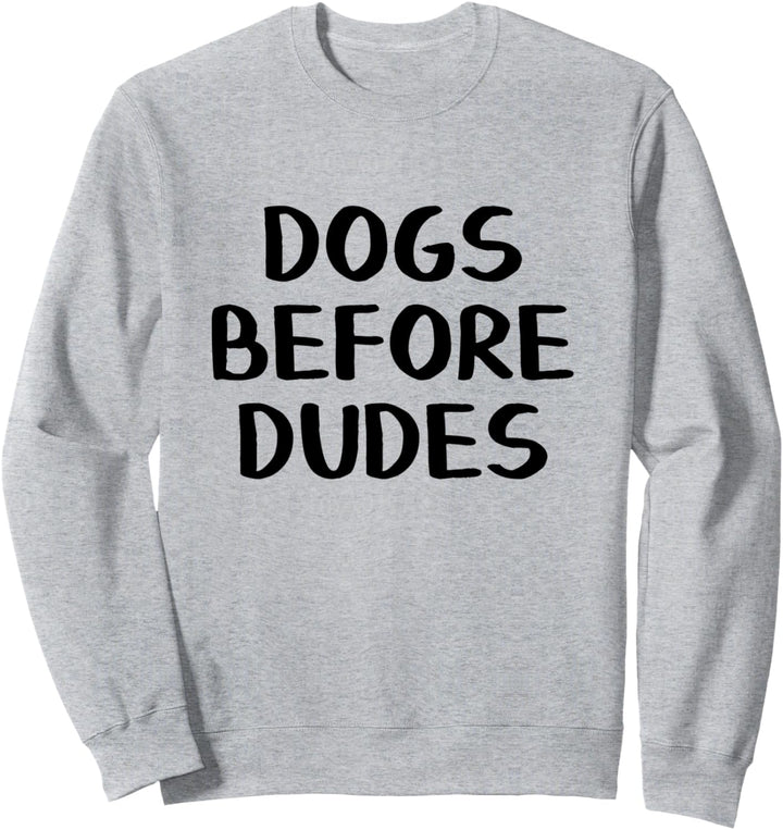 Hunde vor Dudes Sweatshirt