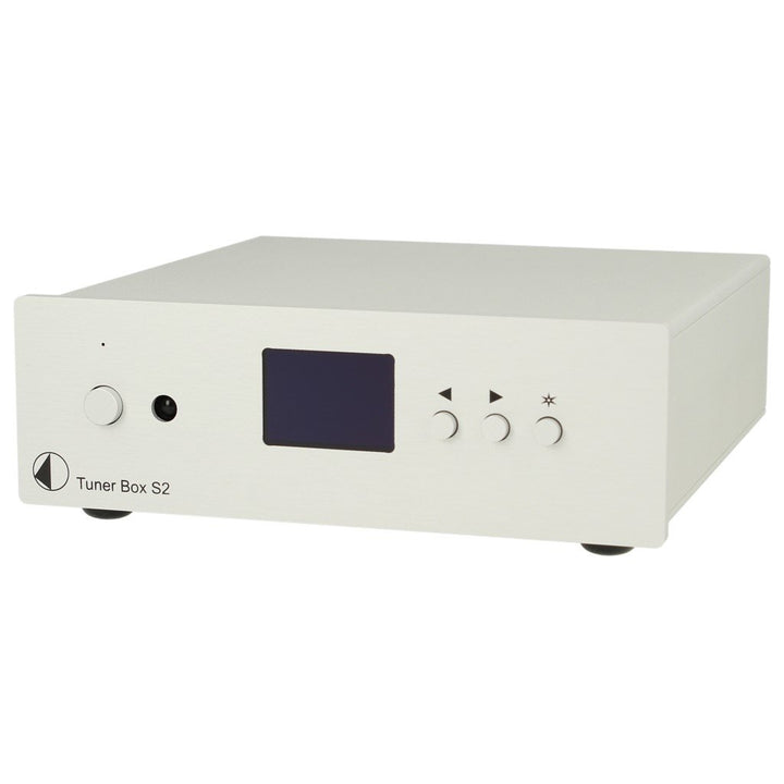 Pro-Ject Tuner Box S2, Miniatur FM-Tuner (Silber) silber / schwarz, silber / schwarz