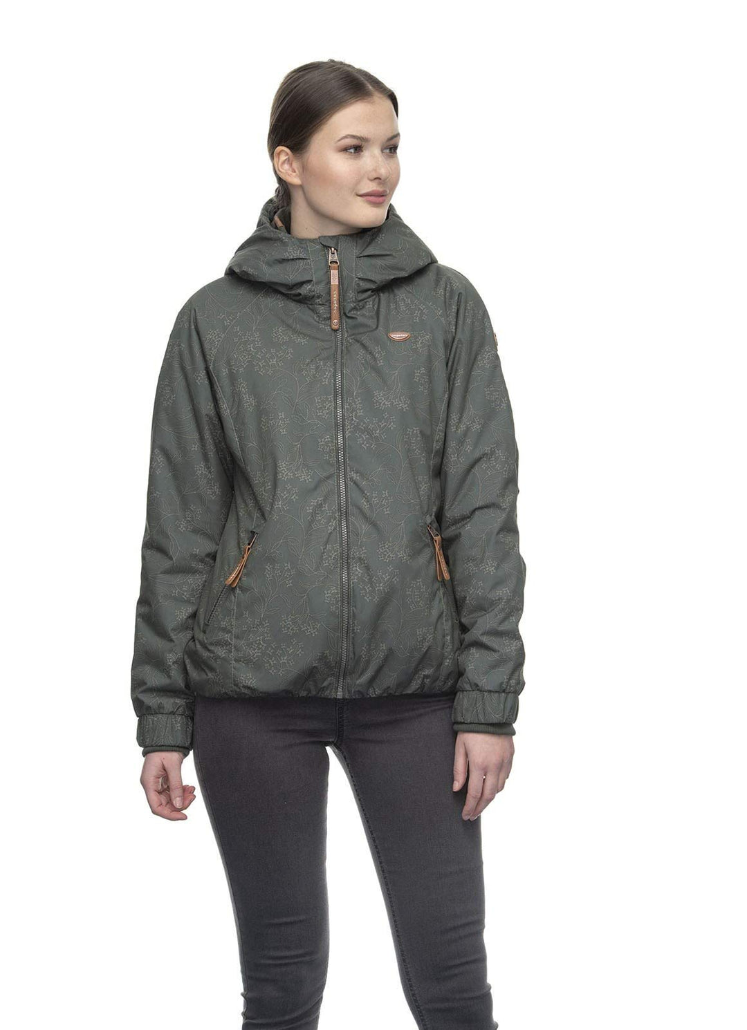 Ragwear W Dizzie Print XS Olive, XS Olive