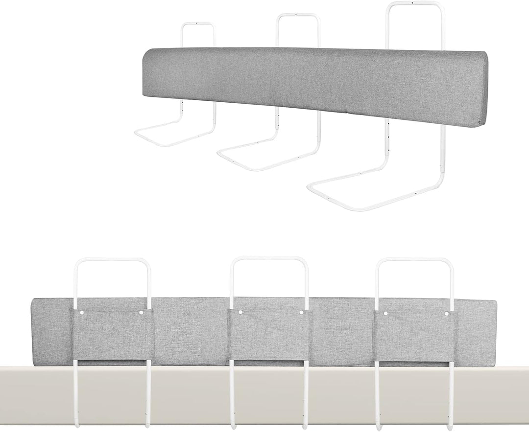 XMTECH Kinder Bettgitter Bettschutzgitter Bettumrandung Bettkantenschutz 40-60 cm Höhenverstellbar K