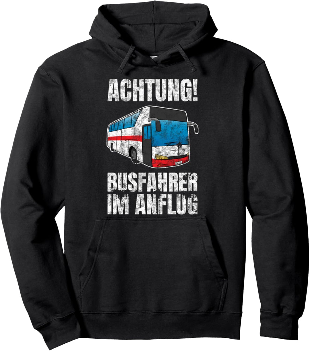 Busfahrer Im Anflug Busfahrer Pullover Hoodie