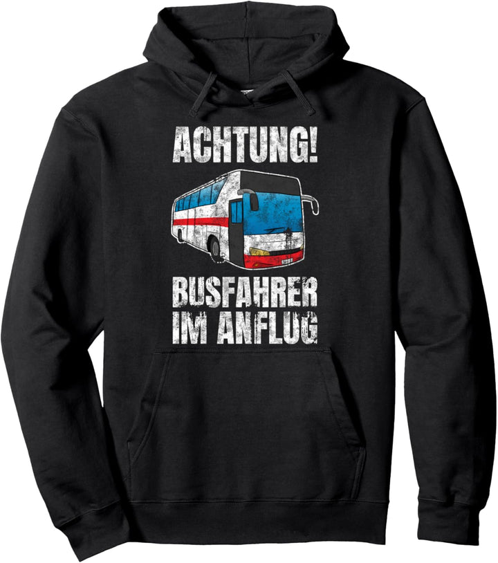 Busfahrer Im Anflug Busfahrer Pullover Hoodie